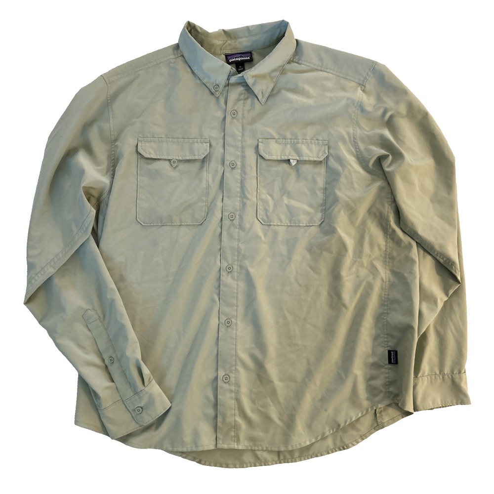 Patagonia Men's Shirt XL  Men's Long-Sleeved Self-Guided Hike Hiking Button Down